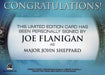 Stargate Atlantis Season One Joe Flanigan Autograph Card   - TvMovieCards.com
