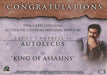 Xena Beauty and Brawn Bruce Campbell as Autolycus Costume Card C3 Purple   - TvMovieCards.com