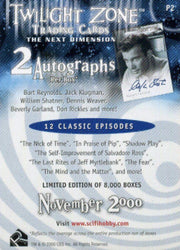 Twilight Zone 2 The Next Dimension Promo Card P2   - TvMovieCards.com