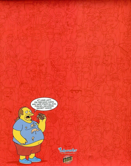 Simpsons Mania Trading Card Album Inkworks 2001   - TvMovieCards.com