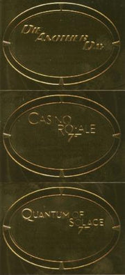 James Bond 50th Anniversary Series Two Gold Plaque Chase Card Set 11 Cards   - TvMovieCards.com