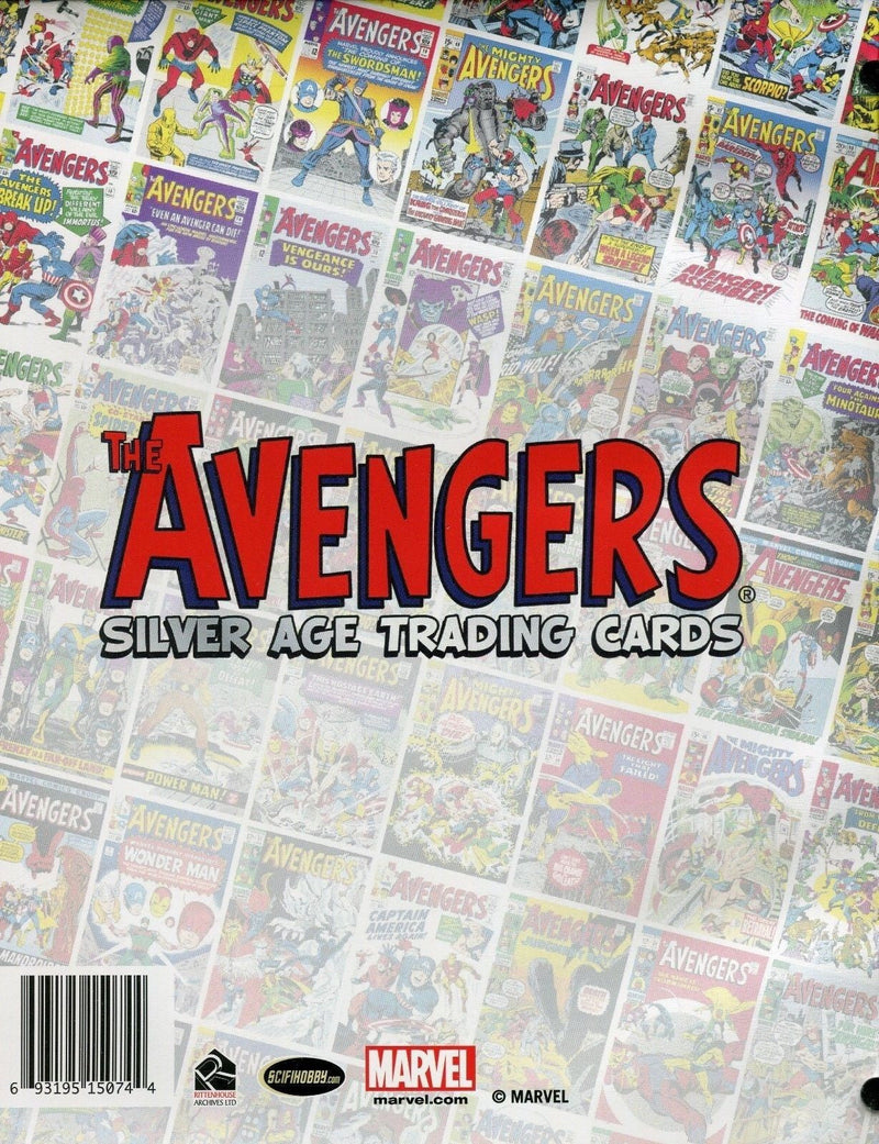 Marvel Avengers The Silver Age Trading Card Album with Promo Card P2   - TvMovieCards.com
