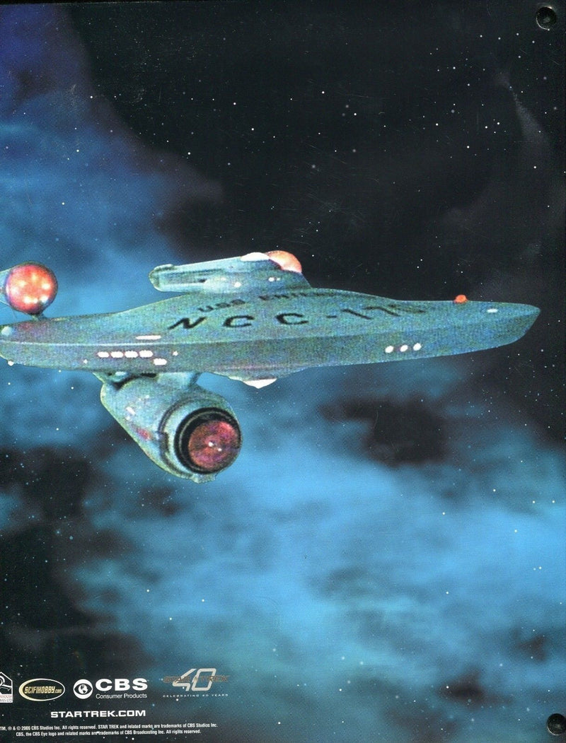 Star Trek The Original Series TOS 40th Anniversary 1 Card Album w/Autograph - P3   - TvMovieCards.com