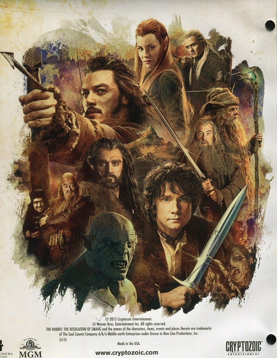Hobbit The Desolation of Smaug Movie Card Album and Card KA-08   - TvMovieCards.com