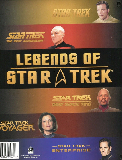 Star Trek Legends of Star Trek Empty Card Album Rittenhouse Archives 2008   - TvMovieCards.com
