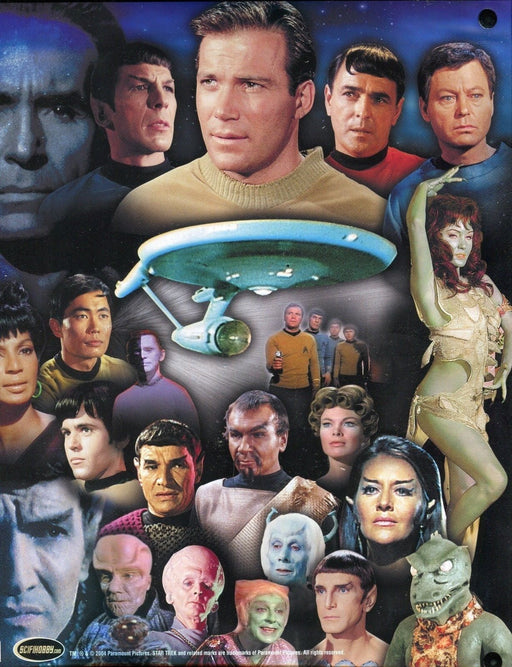 Star Trek The Original Series TOS Quotable Empty Trading Card Album - TvMovieCards.com