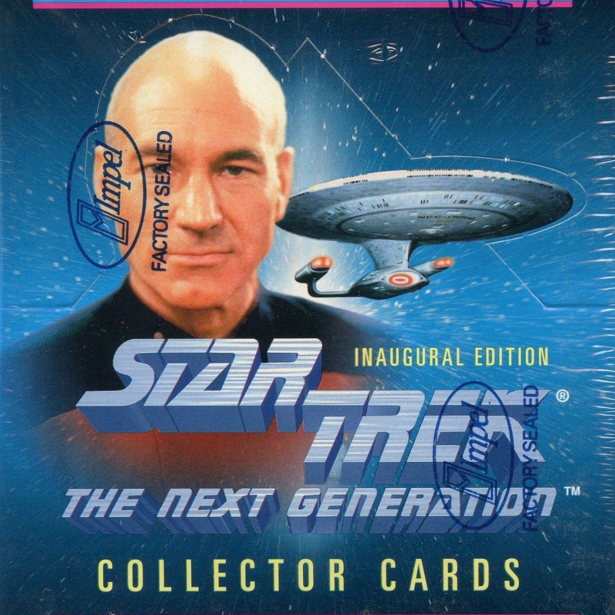 1992 Star Trek The Next Generation TNG Inaugural Edition Card Box