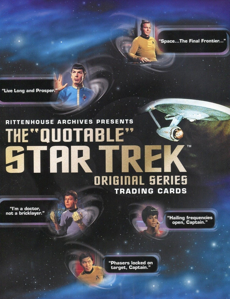 Star Trek The Original Series TOS Quotable Card Album Scott Costume Card / P3 - TvMovieCards.com