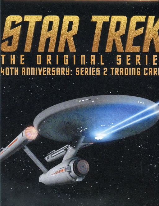 Star Trek The Original Series TOS 40th Anniversary 2 Empty Card Album   - TvMovieCards.com