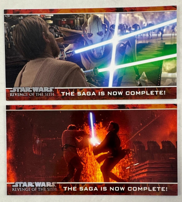 Star Wars Revenge of the Sith Widevision Topps 2005 Trading Card Set & P1 P2 - TvMovieCards.com