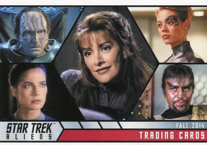 Star Trek Aliens Card Binder Album with Promo Card P3 Rittenhouse Archives 2014 - TvMovieCards.com