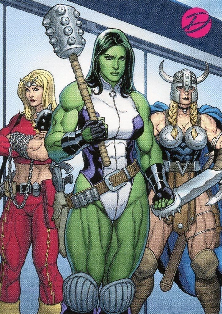 Marvel Dangerous Divas Series 2 Card Album   - TvMovieCards.com