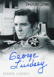 Twilight Zone 3 Shadows and Substance Card Album + A65 George Lindsey Autograph   - TvMovieCards.com