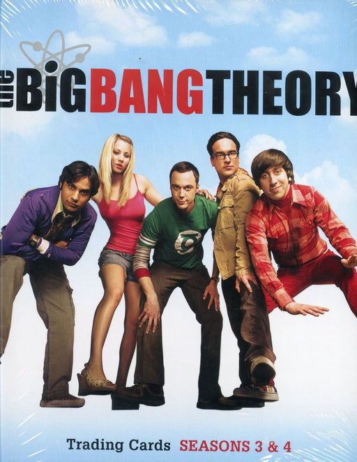 Big Bang Theory Seasons 3 & 4 Empty Card Album   - TvMovieCards.com