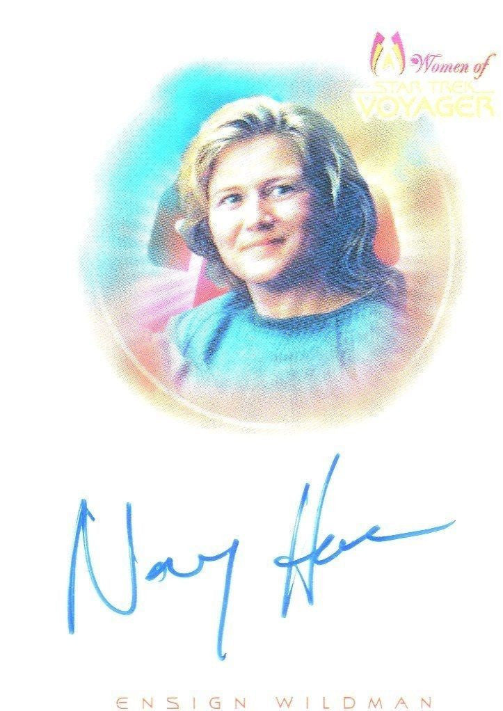 Star Trek Voyager The Women of Voyager Holofex Card Album with Autograph / Promo   - TvMovieCards.com