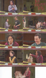 Big Bang Theory Seasons 3 & 4 The Elevator Chase Card Set 9 Cards E-01 - E-09.   - TvMovieCards.com