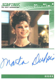 Star Trek The Next Generation TNG Quotable Card Album with Autograph / Promo Car - TvMovieCards.com