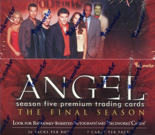 Angel Season 5 The Final Season Card Box 36 Packs Inkworks 2004   - TvMovieCards.com