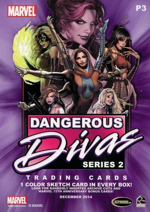 Marvel Dangerous Divas Series 2 Card Album   - TvMovieCards.com