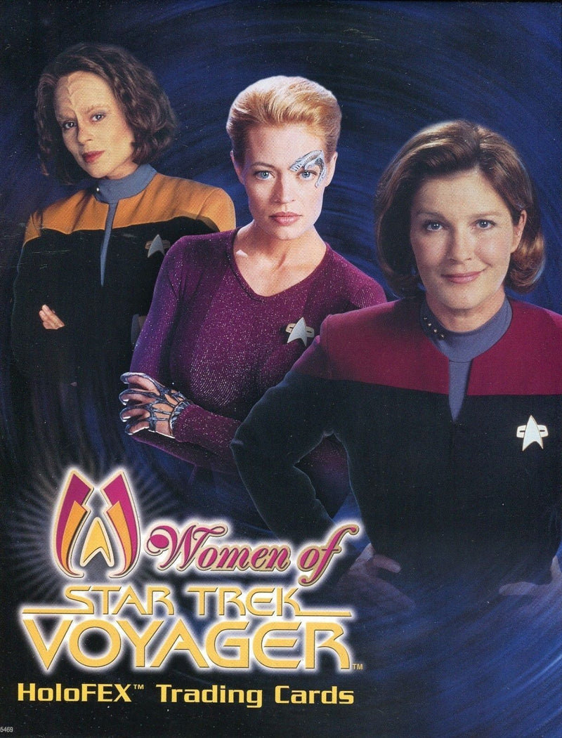 Star Trek Voyager The Women of Voyager Holofex Card Album with Autograph / Promo   - TvMovieCards.com