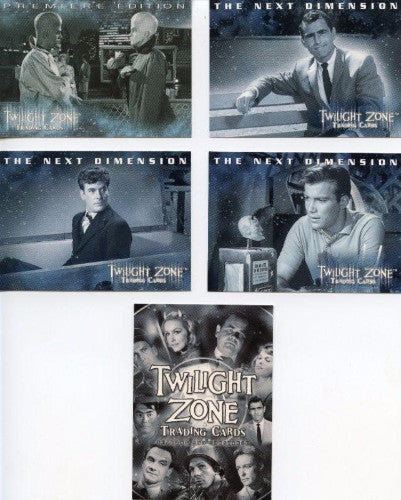 Twilight Zone Series 1-3 Promo Card Lot 5 Cards   - TvMovieCards.com