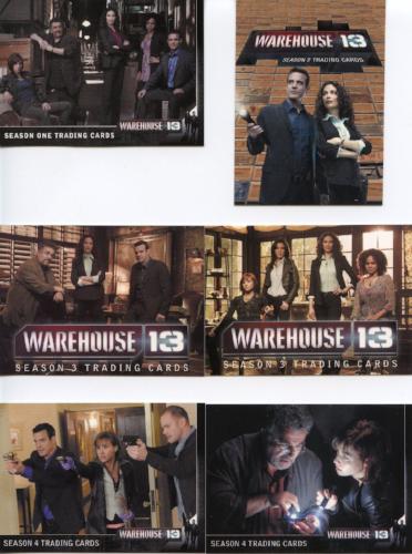 Warehouse 13 Mixed Seasons 1-4 Promo Card Lot 6 Cards   - TvMovieCards.com