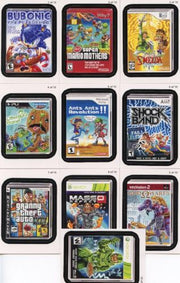 Wacky Packages Stickers Series 9 Cereal Box Lame Games Sticker Card Set Topps   - TvMovieCards.com