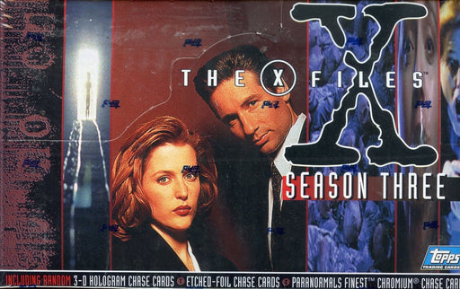 X-Files Season 3 Three Trading Card Box 36 Packs Topps 1996 Factory Sealed   - TvMovieCards.com