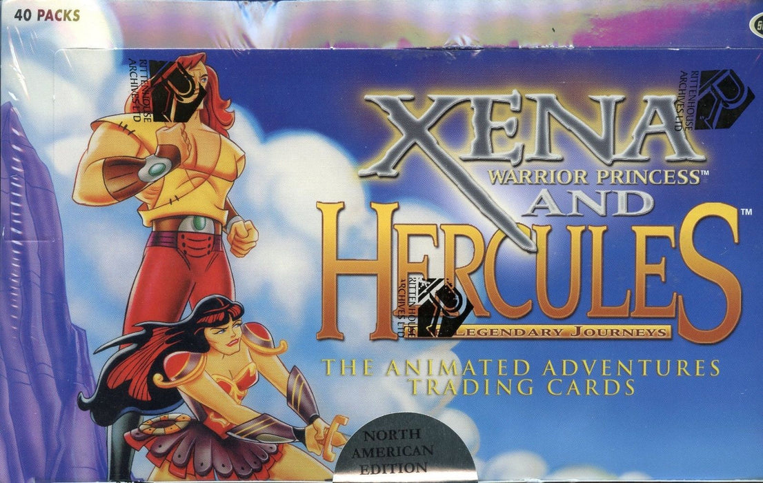 2005 Xena & Hercules Animated Adventures Trading Card Box 40 Packs Sealed   - TvMovieCards.com