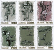 Battlestar Galactica Complete Artifex Chase Card Set 6 Cards   - TvMovieCards.com