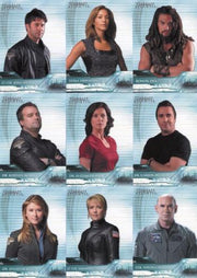 Stargate Atlantis Seasons Three & Four Atlantis Team Chase Card Set T1 -T9 2008   - TvMovieCards.com
