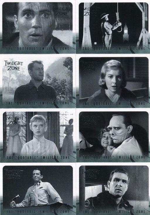 Twilight Zone 4 Science and Superstition Quotable Chase Card Set Q1 - Q18   - TvMovieCards.com