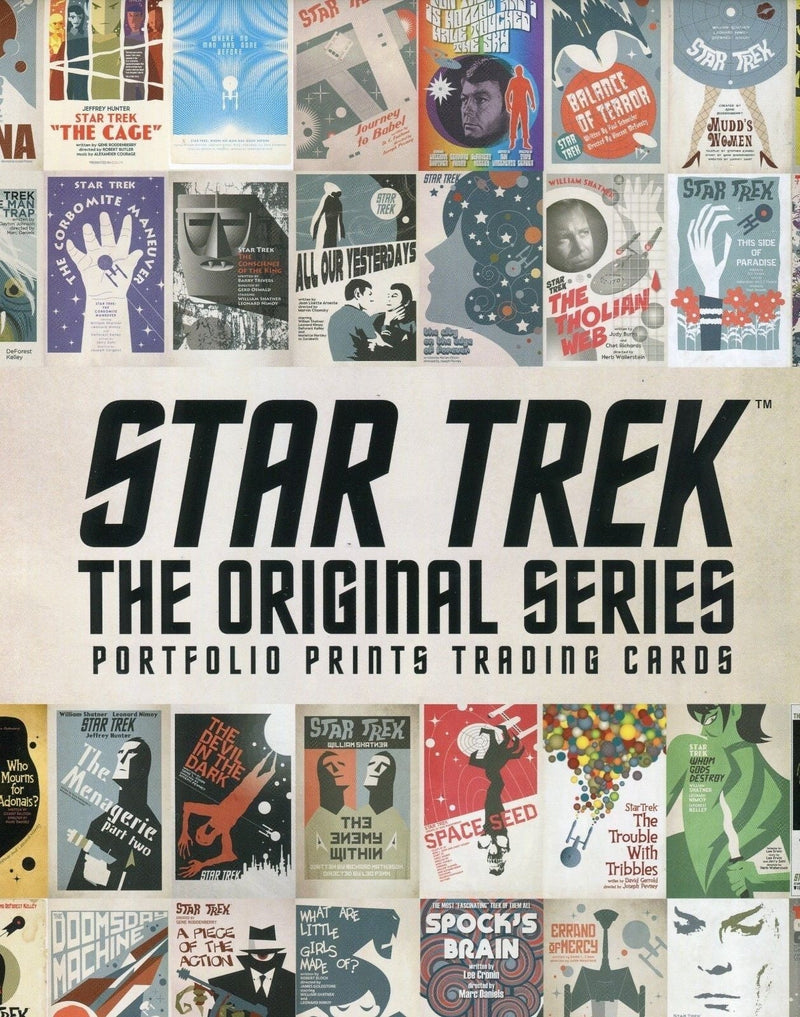 Star Trek The Original Series TOS Portfolio Prints Card Album with Promo Card P3   - TvMovieCards.com