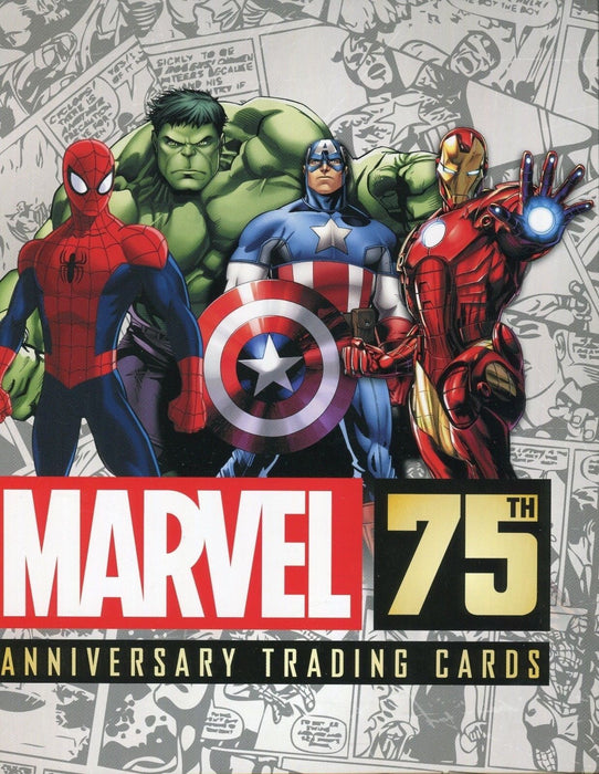Marvel 75th Anniversary Trading Card Album with Promo P2   - TvMovieCards.com