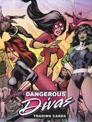 Marvel Dangerous Divas Series 1 Card Album Promo P4 2011 Rittenhouse - TvMovieCards.com