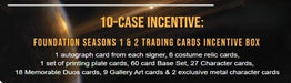 2025 Foundation Seasons 1&2 10 Case Incentive Card Box Rittenhouse - TvMovieCards.com