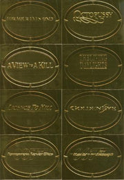 James Bond 50th Anniversary Series Two Gold Plaque Chase Card Set 11 Cards   - TvMovieCards.com