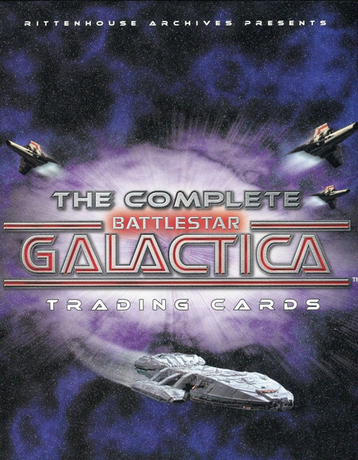 Battlestar Galactica Complete Empty Trading Card Collector Album   - TvMovieCards.com