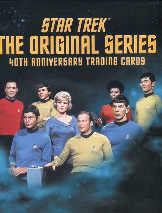 Star Trek The Original Series TOS 40th Anniversary Series 1 Empty Card Album   - TvMovieCards.com
