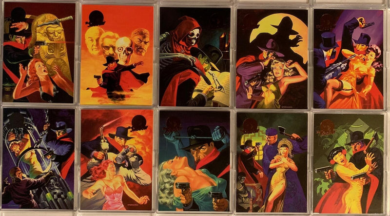The Shadow Movie Legends Gold Foil Subset 10 Cards L1 - L10 Topps 1994   - TvMovieCards.com