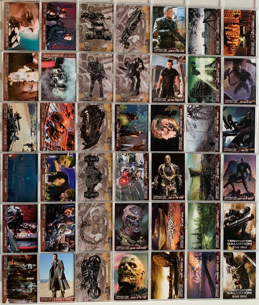 Terminator Salvation Movie Base Trading Card Set Topps 2009   - TvMovieCards.com