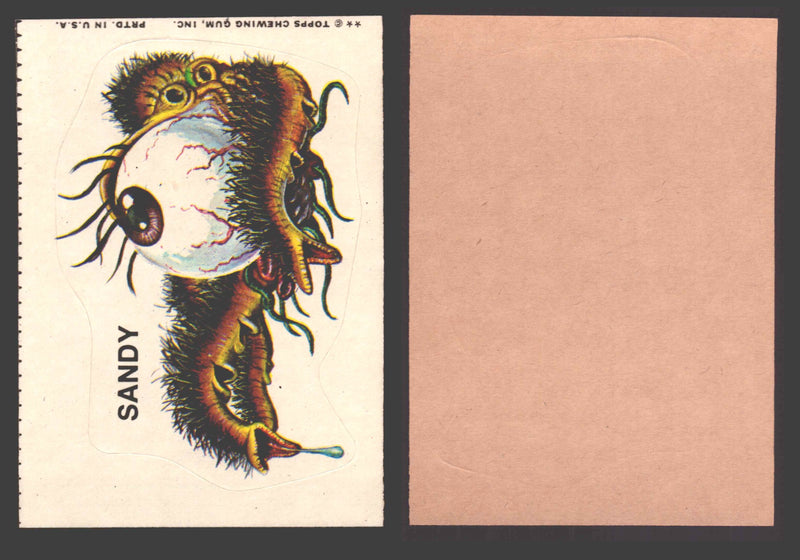 1973-74 Ugly Stickers Tan Back Trading Card You Pick Singles #1-110 Topps