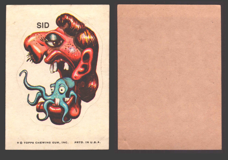 1973-74 Ugly Stickers Tan Back Trading Card You Pick Singles #1-110 Topps
