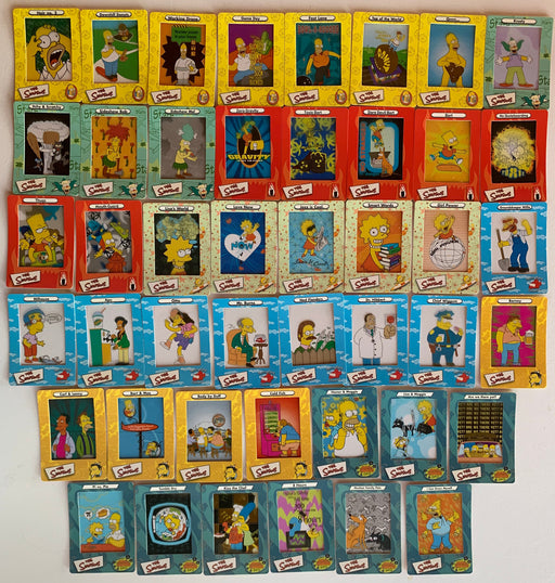Simpsons Filmcardz Series 1  Base Card Set 45 Filmcards Artbox 2000   - TvMovieCards.com