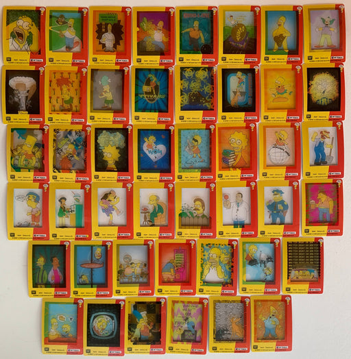 Simpsons Filmcardz Series 1  Base Card Set 45 Filmcards Artbox 2000   - TvMovieCards.com