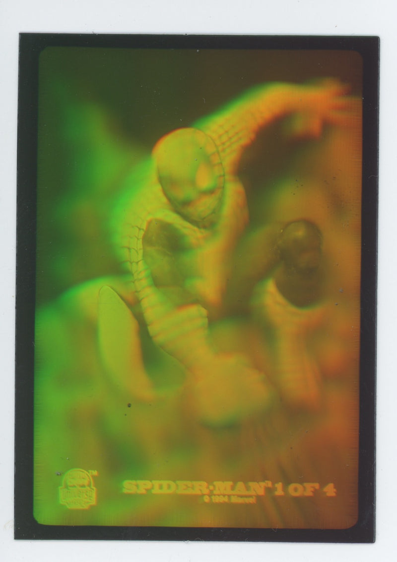 Marvel Universe 1994 Series 5 3D Hologram Chase Card Spider-Man #1 of 4 Red   - TvMovieCards.com