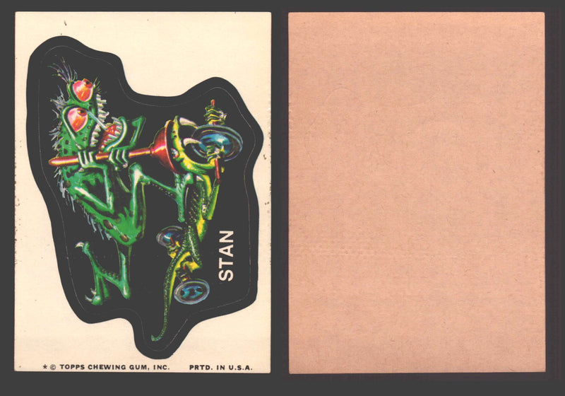1973-74 Ugly Stickers Tan Back Trading Card You Pick Singles #1-110 Topps
