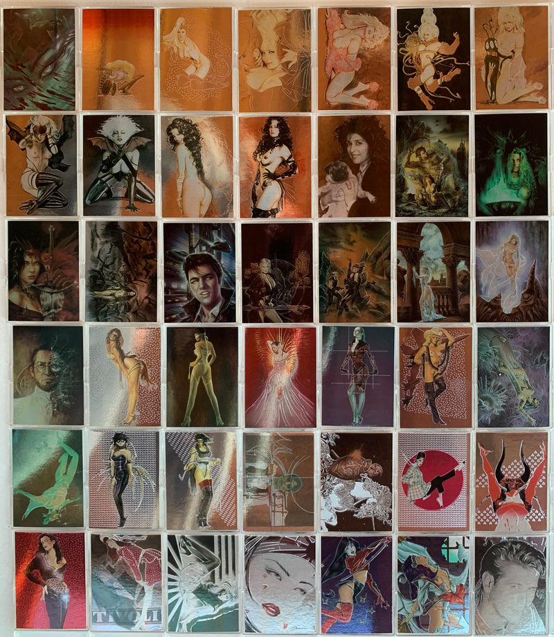 Comic Images Supreme Chromium  Base Card Set of 90 Cards 1996   - TvMovieCards.com