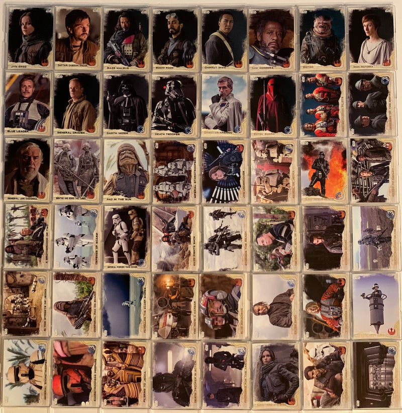 2016 Star Wars Rogue One Series 1 Base Trading Card Set 90 Cards Topps   - TvMovieCards.com
