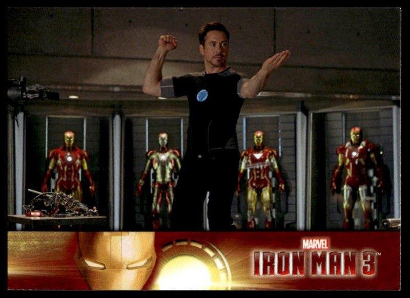 Iron Man Movie 3 Upper Deck Trading Base Card Set 60 Cards 2013